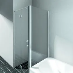 Kermi Seitenwand Liga TVD 0700x1600, silber mattglanz, ESG klar, LITVD070161AK LITVD070161AK