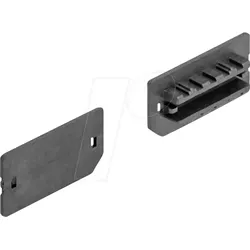 DELOCK 64286 - USB-Typ-E Key A/Key B Staubschutz, 10 Stück