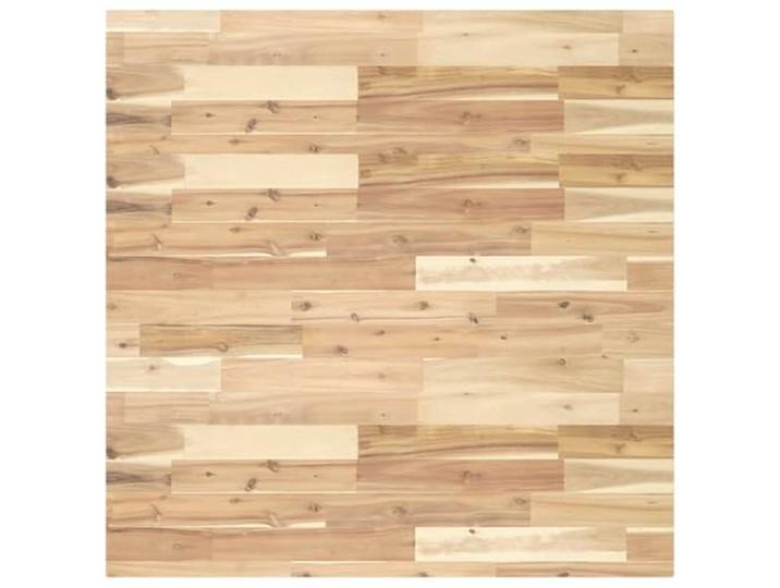 GFDWPUY Tischplatte Quadratisch 90x90x4 cm Massivholz Akazie Unbehandelte Oberfläche, Vielseitig für Esstisch, Bistrotisch, Couchtisch, Pflegeleicht