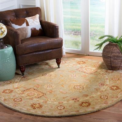 SAFAVIEH Handmade Anatolia Madeline Traditional Hand-spun Wool Rug