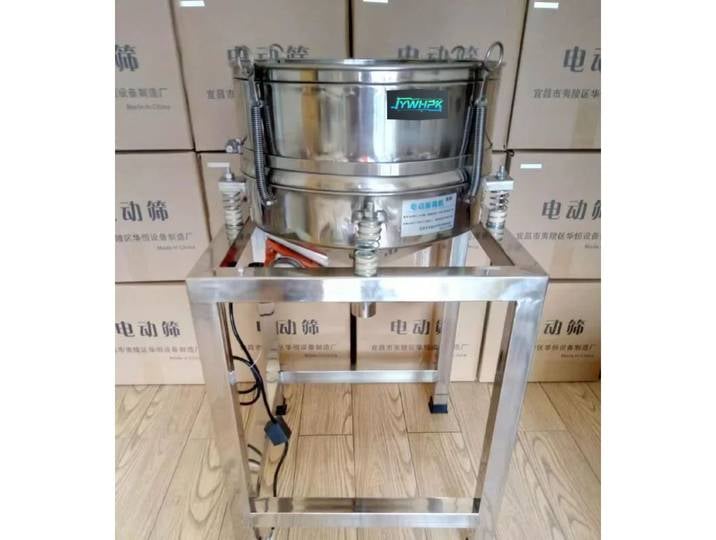 Machine vibrante de tamisage de liquides pour lait de soja, agitateur de pâte avec tamis filtrant à haute fréquence pour aliments liquides