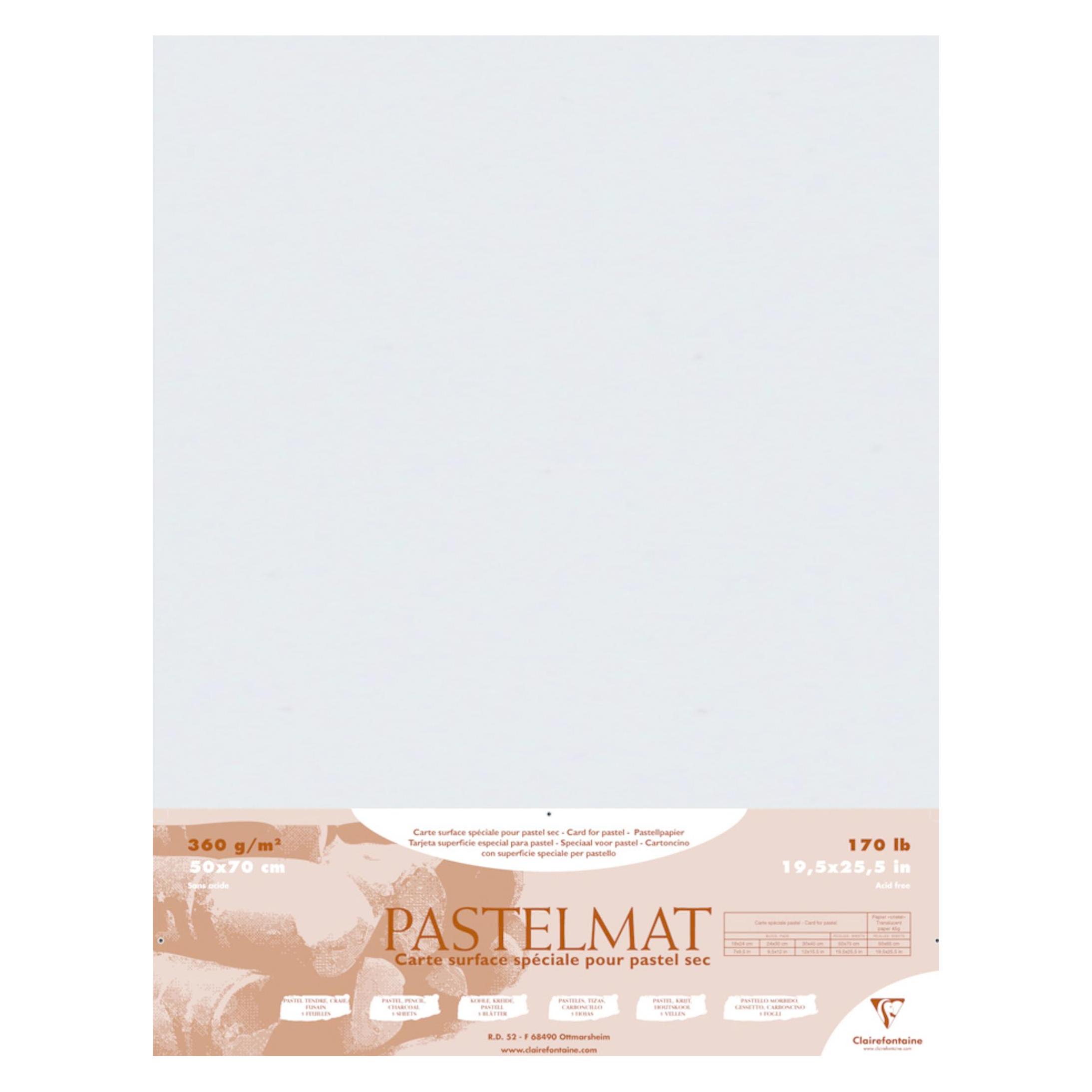 Clairefontaine Pastelmat (360 g/m², 5x) (96020C)