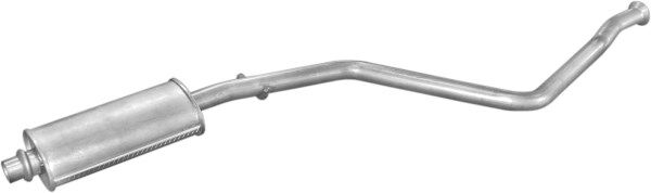 Polmo Mittelschalldämpfer 19.60 Für Peugeot