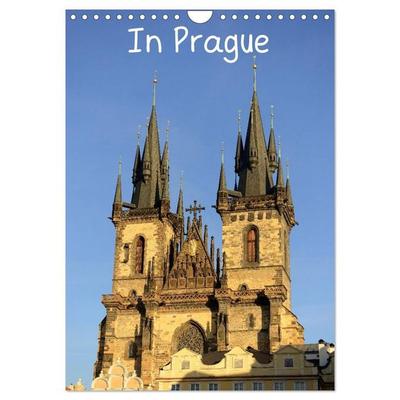 In Prague (Wall Calendar 2027 DIN A4 portrait), CALVENDO 12 Month Wall Calendar