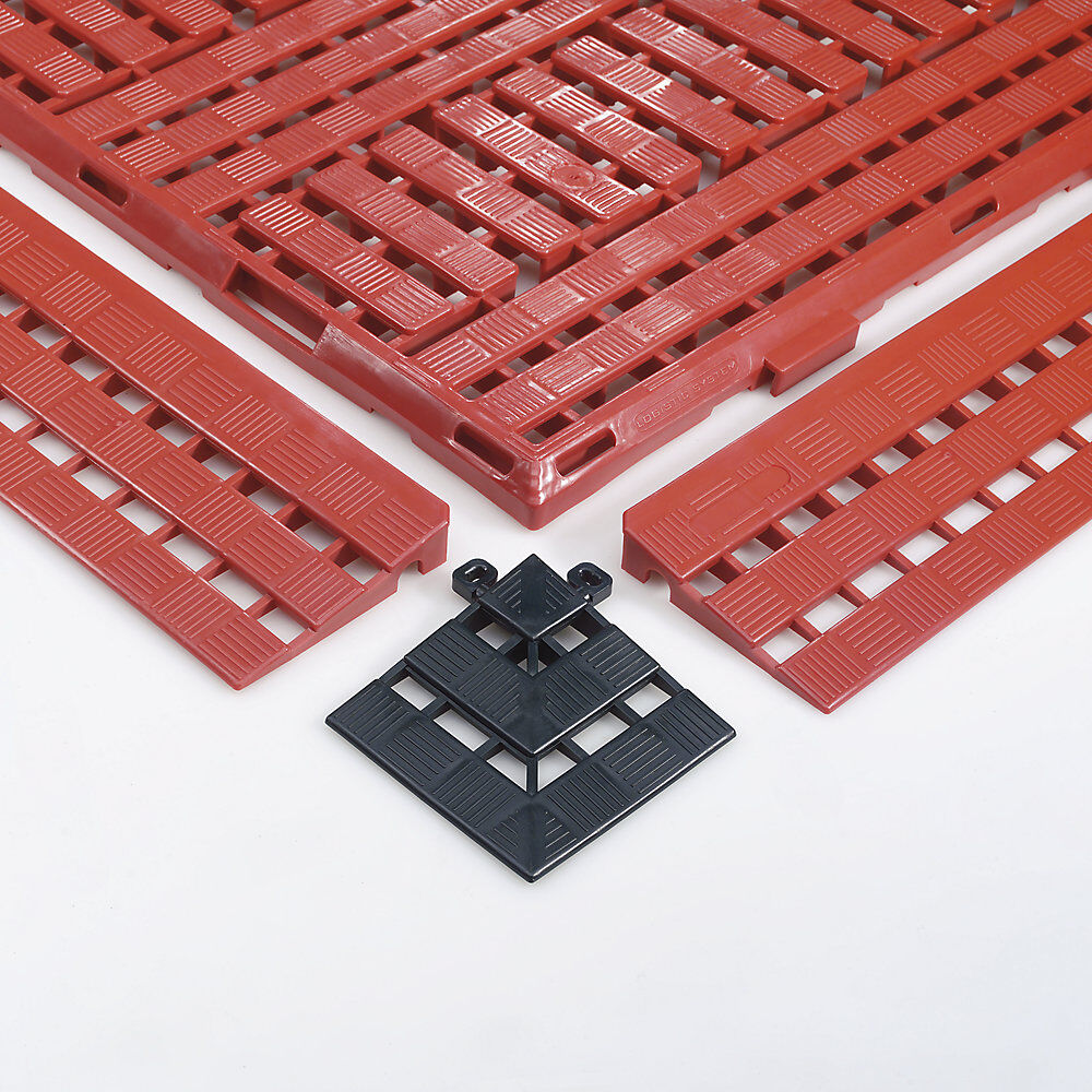 Eckelement, LxB 112 x 112 mm, VE 4 Stück, schwarz COBA