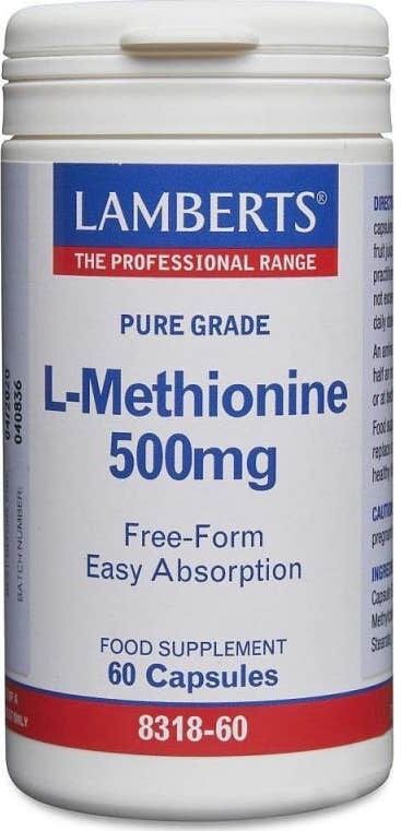 Lamberts L-metionina 500 mg 60 caps