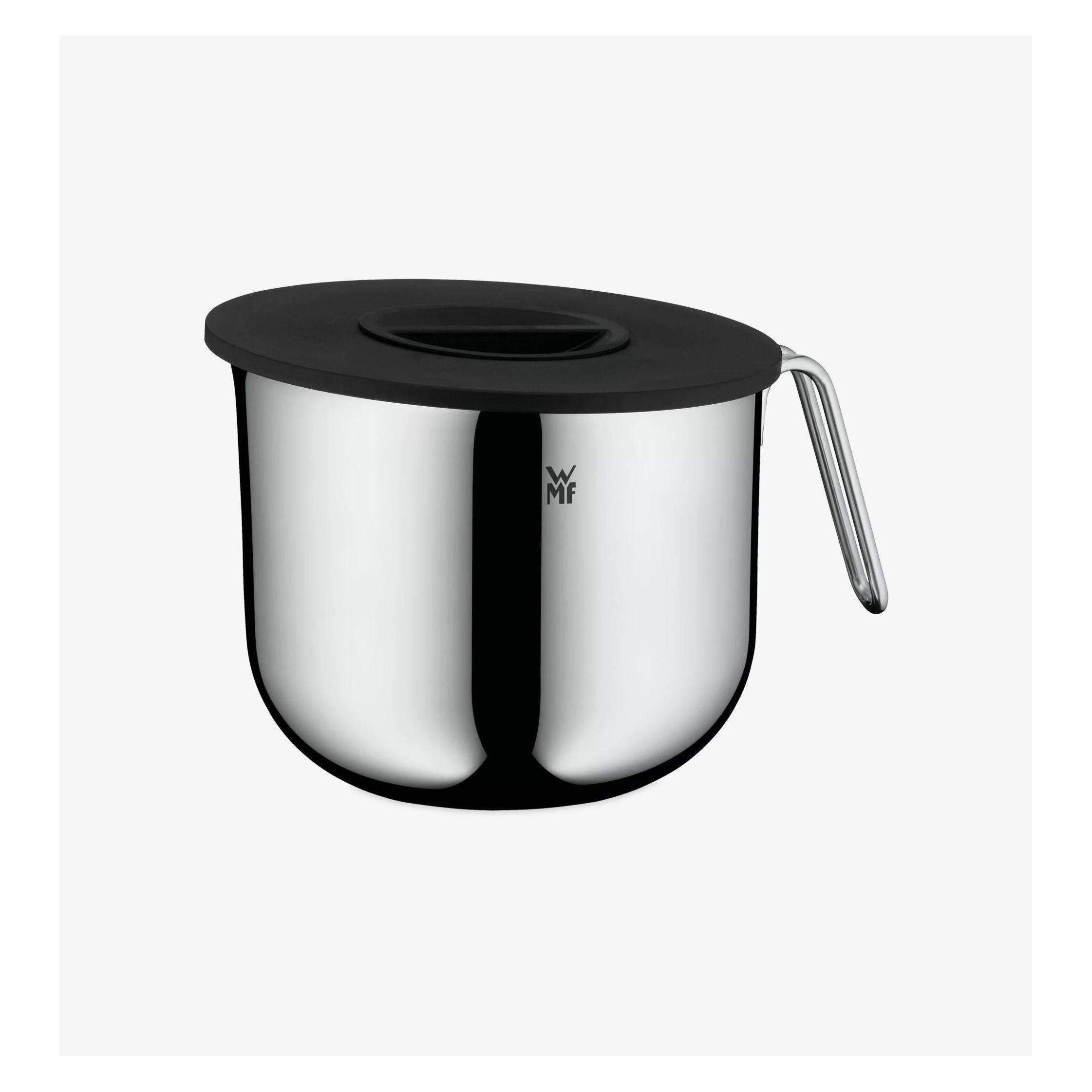 WMF Rührschüssel 1,5l, mit Griff Function Bowls Edelstahl Innenskalierung (12.50 cm, 1.50 l, 1x) (06.4567.6030)