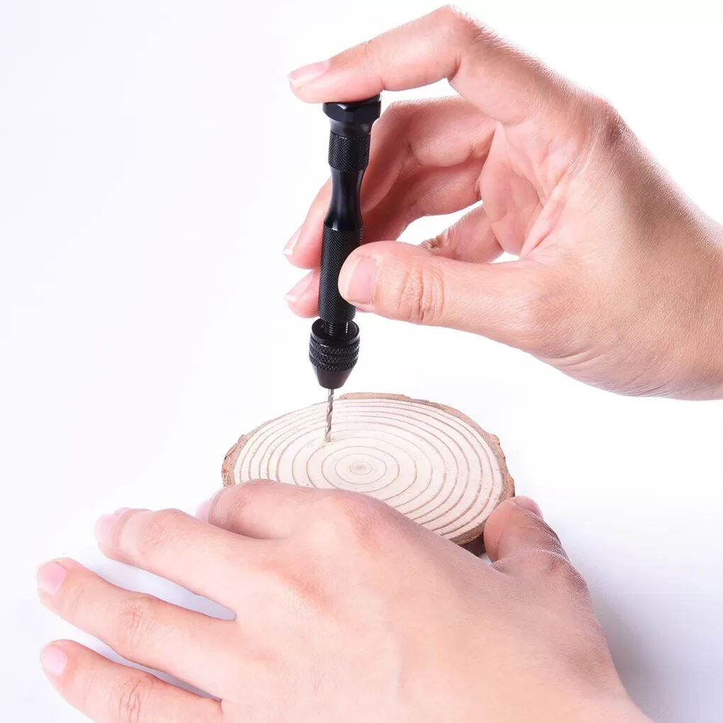 INF Ensemble de mini-perceuses en acier rapide de 49 pièces de 0,5 à 3,0 mm