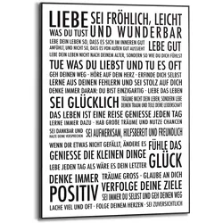 Bild POSITIV LEBEN (BHT 50x70x1,60 cm) - BHT 50x70x1,60 cm