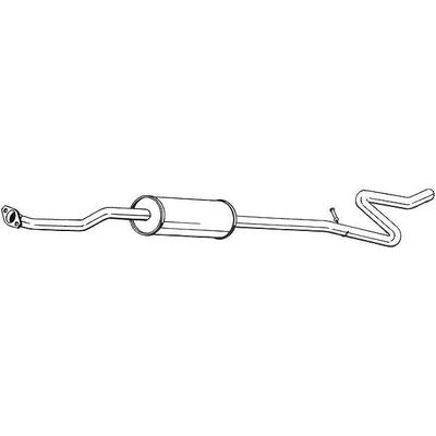 Bosal Mittelschalldämpfer [Hersteller-Nr. 288-617] für Citroën