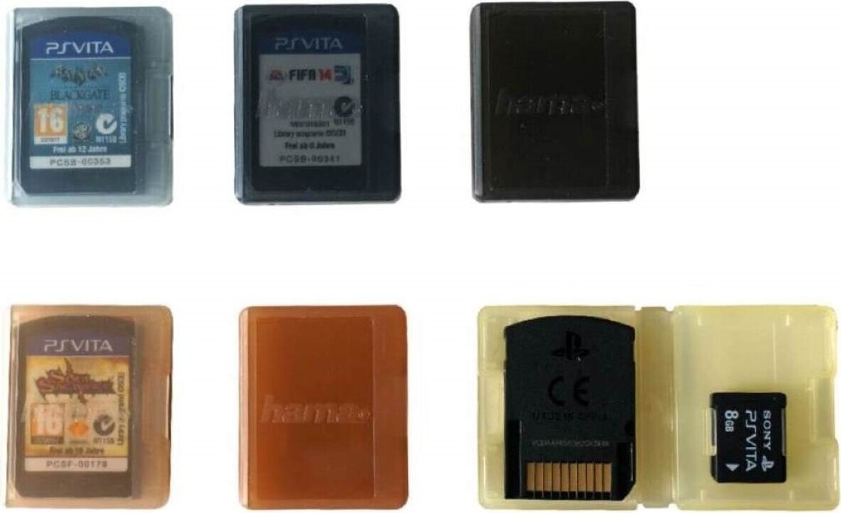 Hama Game Case Set 6-in-1 voor PS Vita