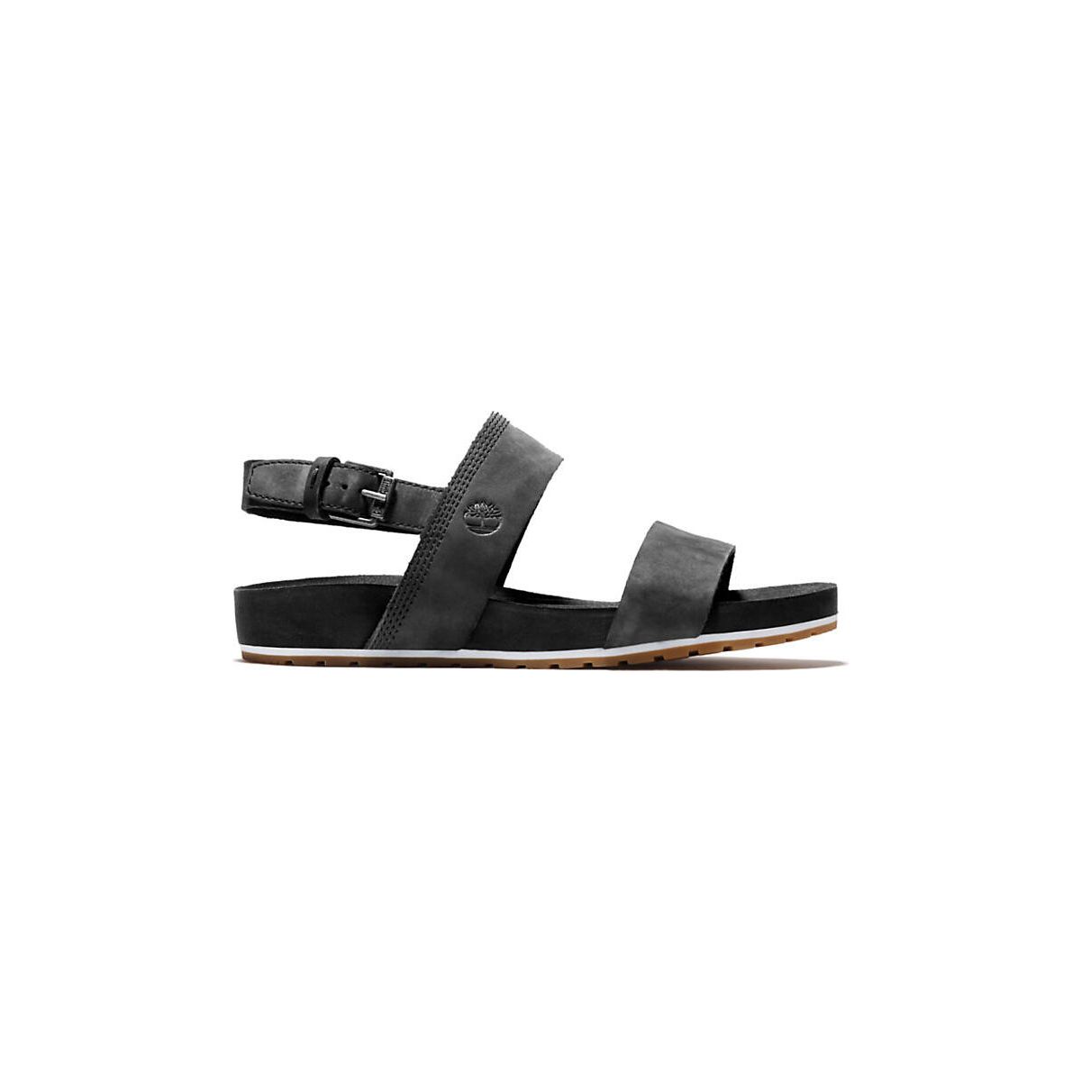 Timberland Womens Backstrap Sandal black 9 Wide Fit TB0A2AT90011-9-Wide Fit