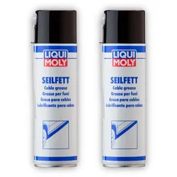 2x Schmiermittel LIQUI MOLY 6135 Seilfett Korrosionsschutz Unterbodenschutz 500ml