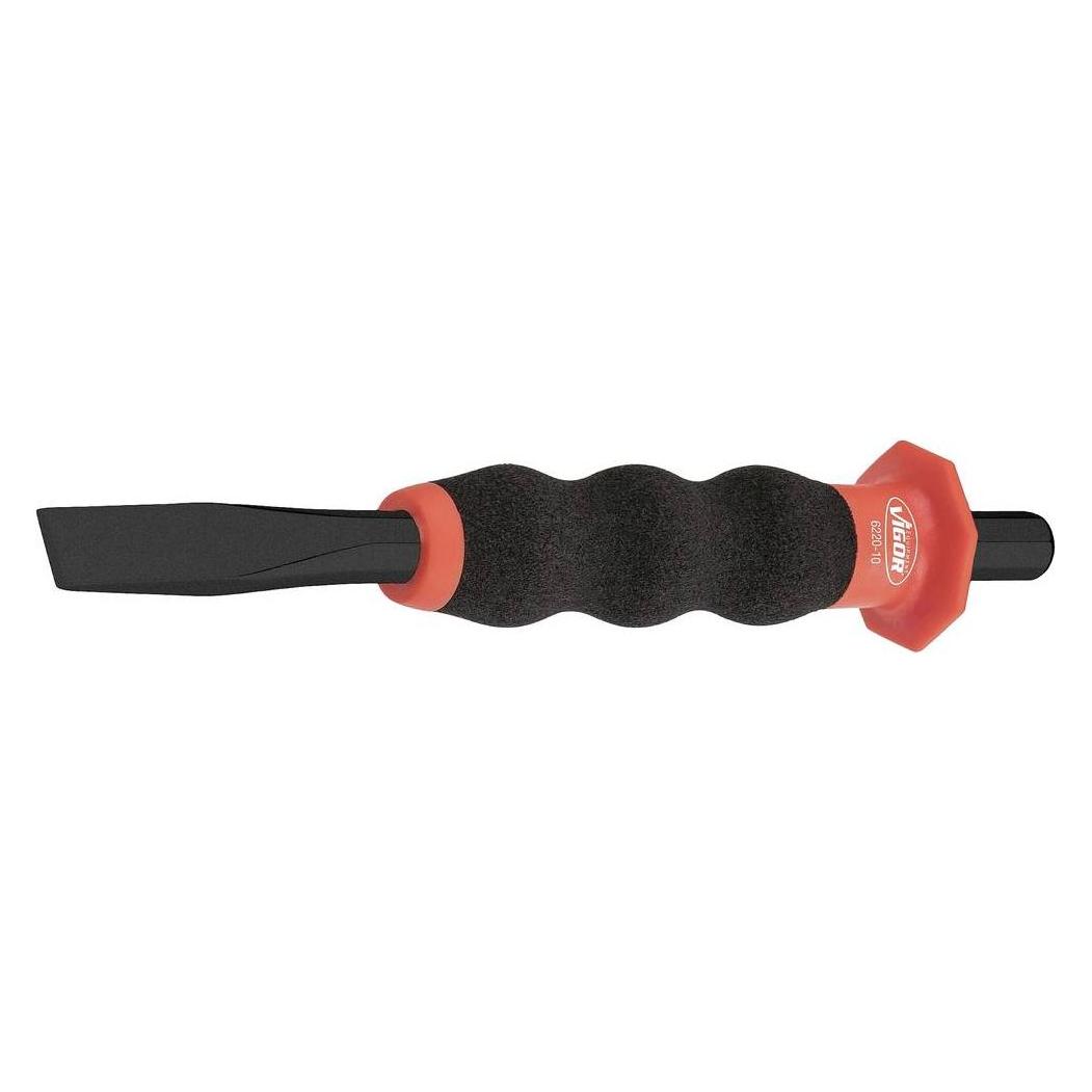 Vigor Flachmeissel Mit Handschutz, 10mm (10 mm) (V6220-10)