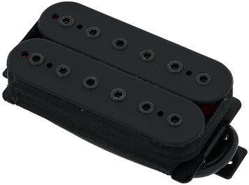 Seymour Duncan Blackened Black Winter Bridge Mattschwarz mit schwarzem Logo