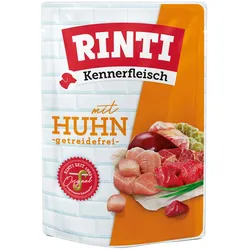 Rinti Kennerfleisch Huhn Pouch 10x400 g