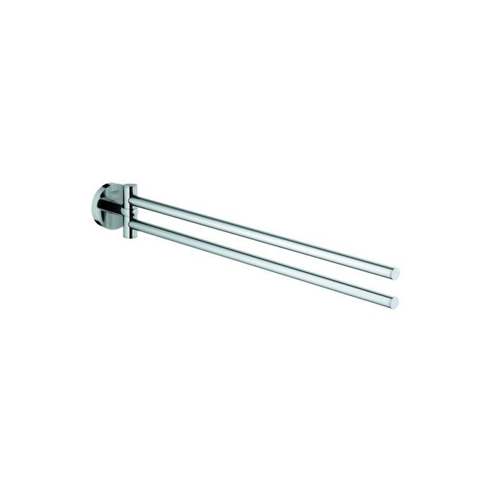 Grohe Essentials Handtuchhalter 40371001 43,9cm, 2-armig, schwenkbar, chrom