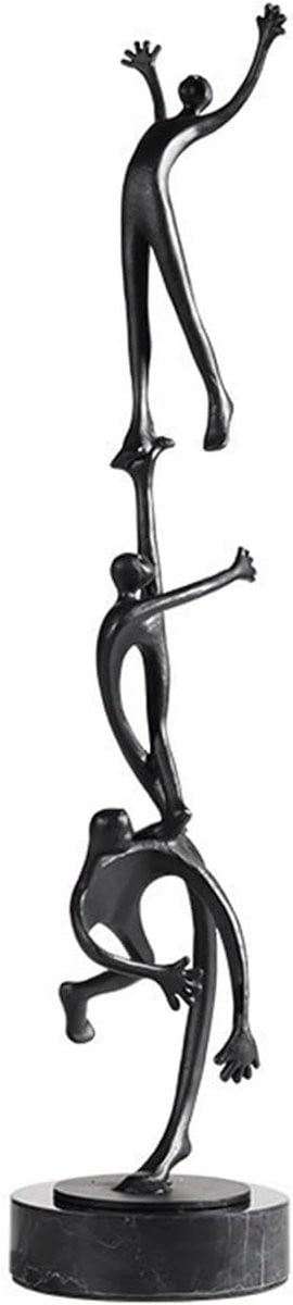 Handgemaakt metalen abstract ornament voor woonkamer decoratie, Hoogte: 45 cm