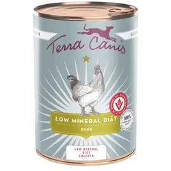 Terra Canis Low Mineral Diät 400g-Dose Hundenassfutter Huhn