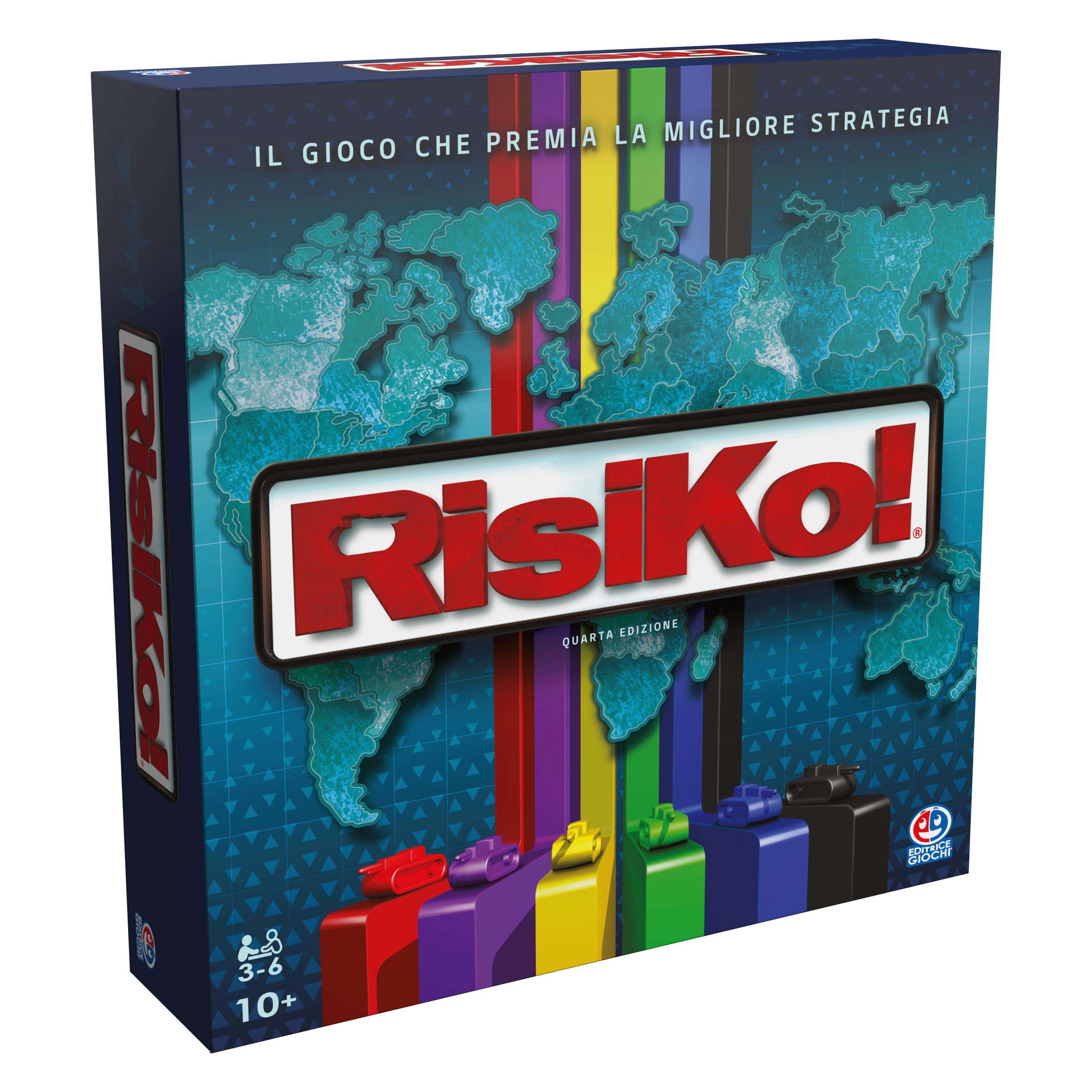 Spin Master RISK! 4th Edition (Italienisch, 3 - 6 Spieler) (6067901)