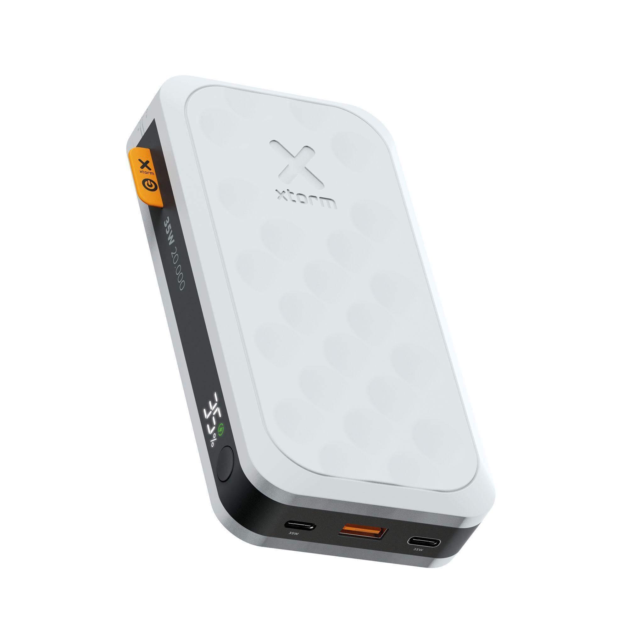 Xtorm Fuel Series 5 Powerbank 20.000 mAh 35W / PD / 2x USB-C / 1x USB-A weiß FS5200