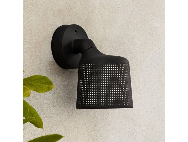 Vipp551 Applique Murale d'Extérieur Black - Vipp - Terrasse - Métal