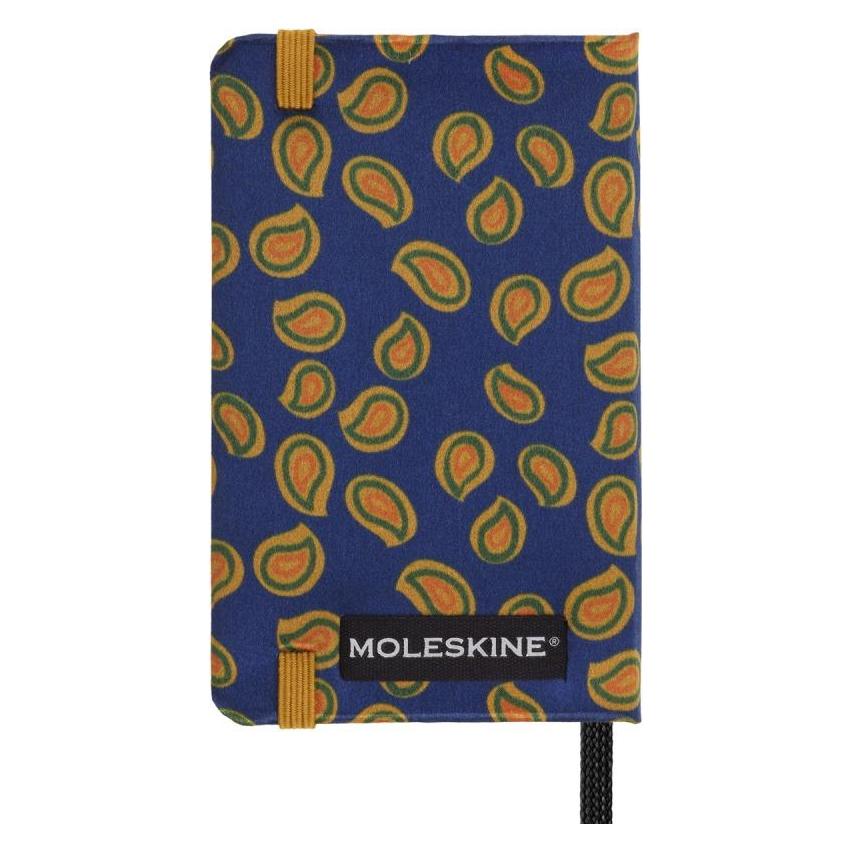 Moleskine Silk Notizbuch, XS, blanko, fester Einband, blau (Blanko) (37623983)
