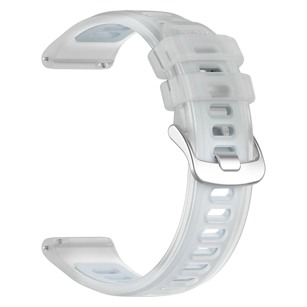 Techsuit - Watchband (W084) - Samsung Gear S3 46mm - White (Silicone) (70091212)