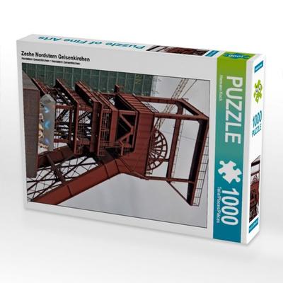 CALVENDO Puzzle Zeche Nordstern Gelsenkirchen | 1000 Teile Lege-Größe 64x48cm Foto-Puzzle für glückliche Stunden