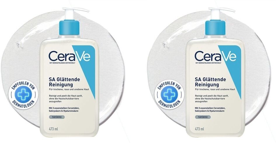 Cerave SA Reinigung 2x 2x473 ml Lotion