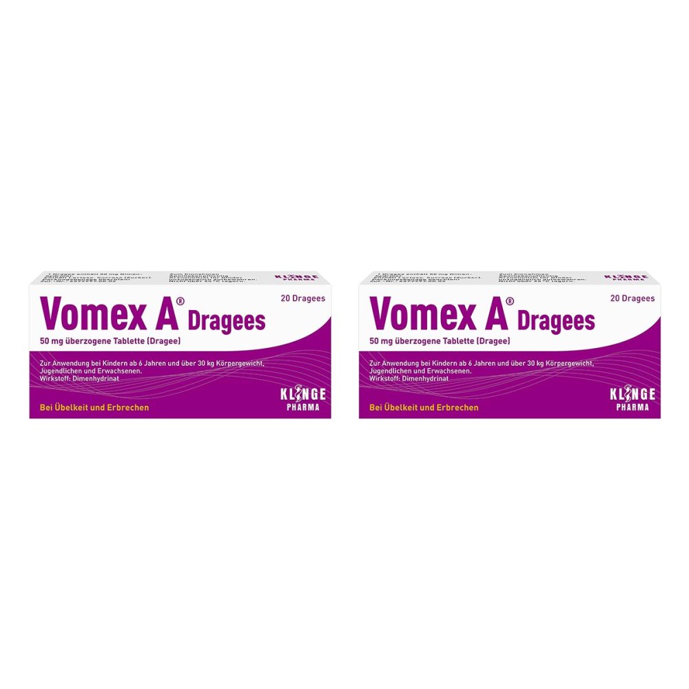 Klinge Pharma GmbH Vomex A Dragees 08102871