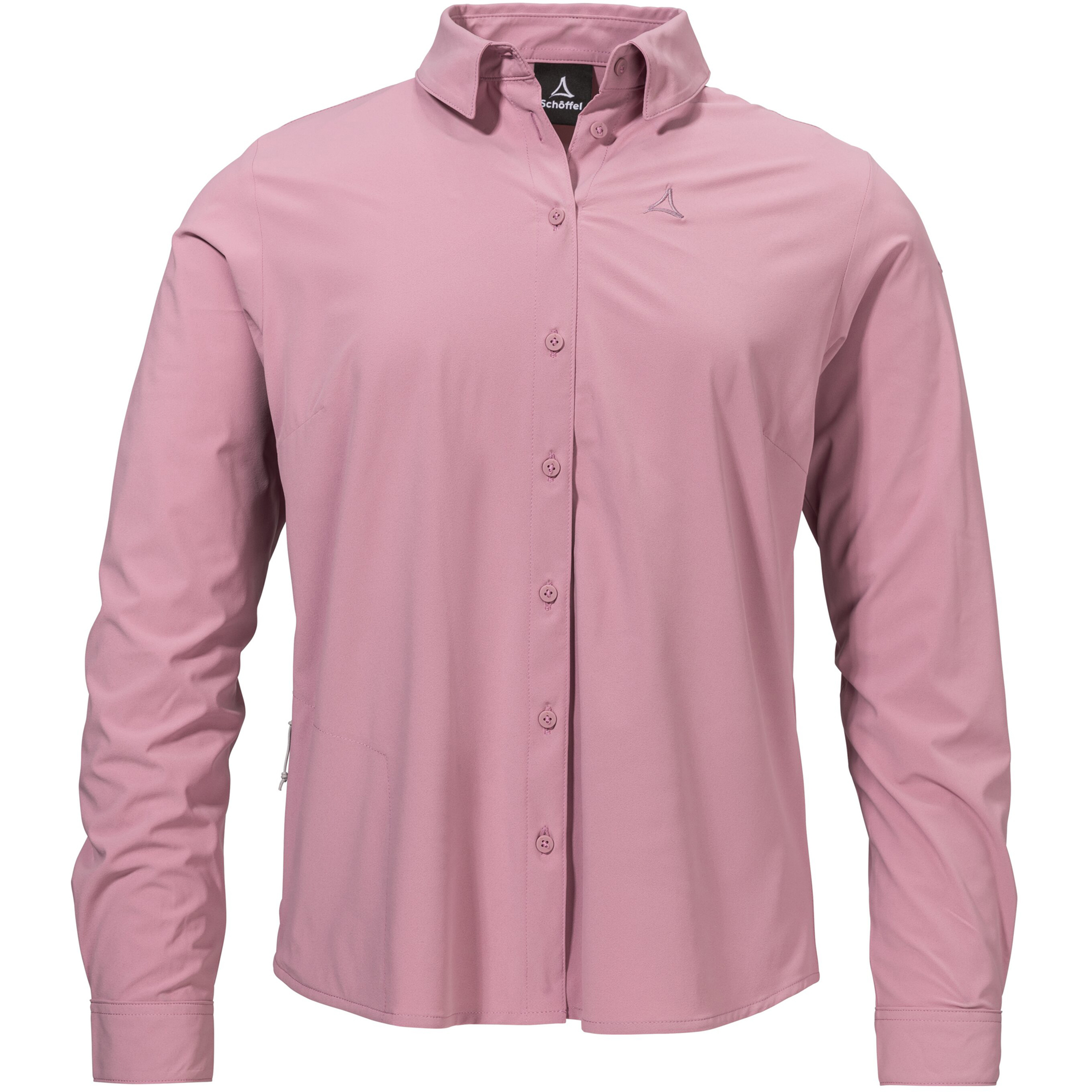 Schöffel Style Dunajec Damen Blusen rosa Größe XL Camping Elastisch
