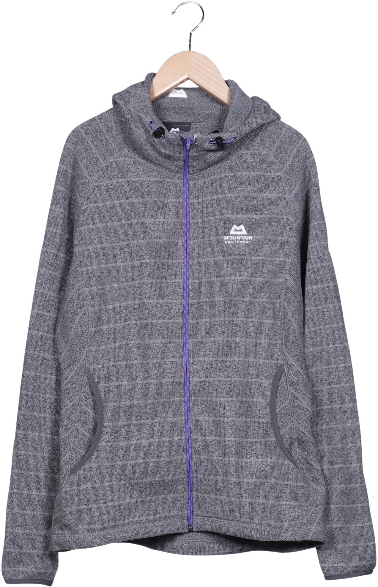 Mountain Equipment Damen Kapuzenpullover, Grau, Gr. L (UK 14), Synthetik - Second Hand