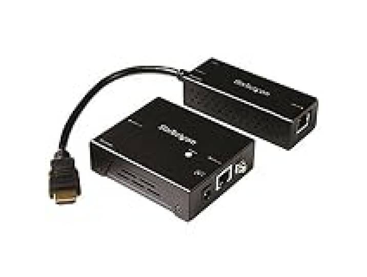 StarTech.com Kit extender HDBaseT avec transmetteur compact - Étendeur HDMI via Cat5 - HDMI via HDBaseT - 4K (ST121HDBTDK)