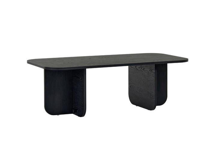 Mid.you Couchtisch, Schwarz, 60x41x120 cm, Wohnzimmer, Wohnzimmertische, Couchtische