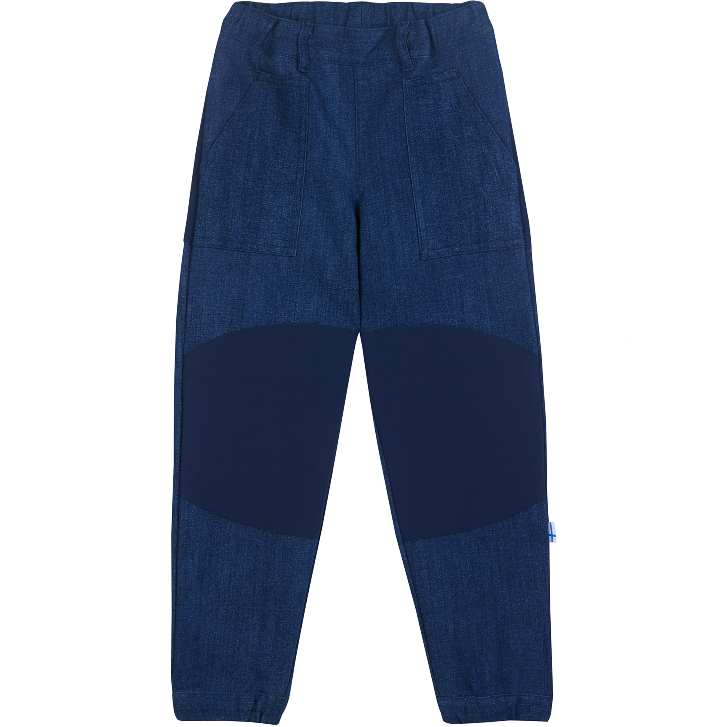 Finkid Kelmi Thermo Denim Hose Kinder Jeans & Freizeithose blau Größe 100 Lifestyle Widerstandsfähig