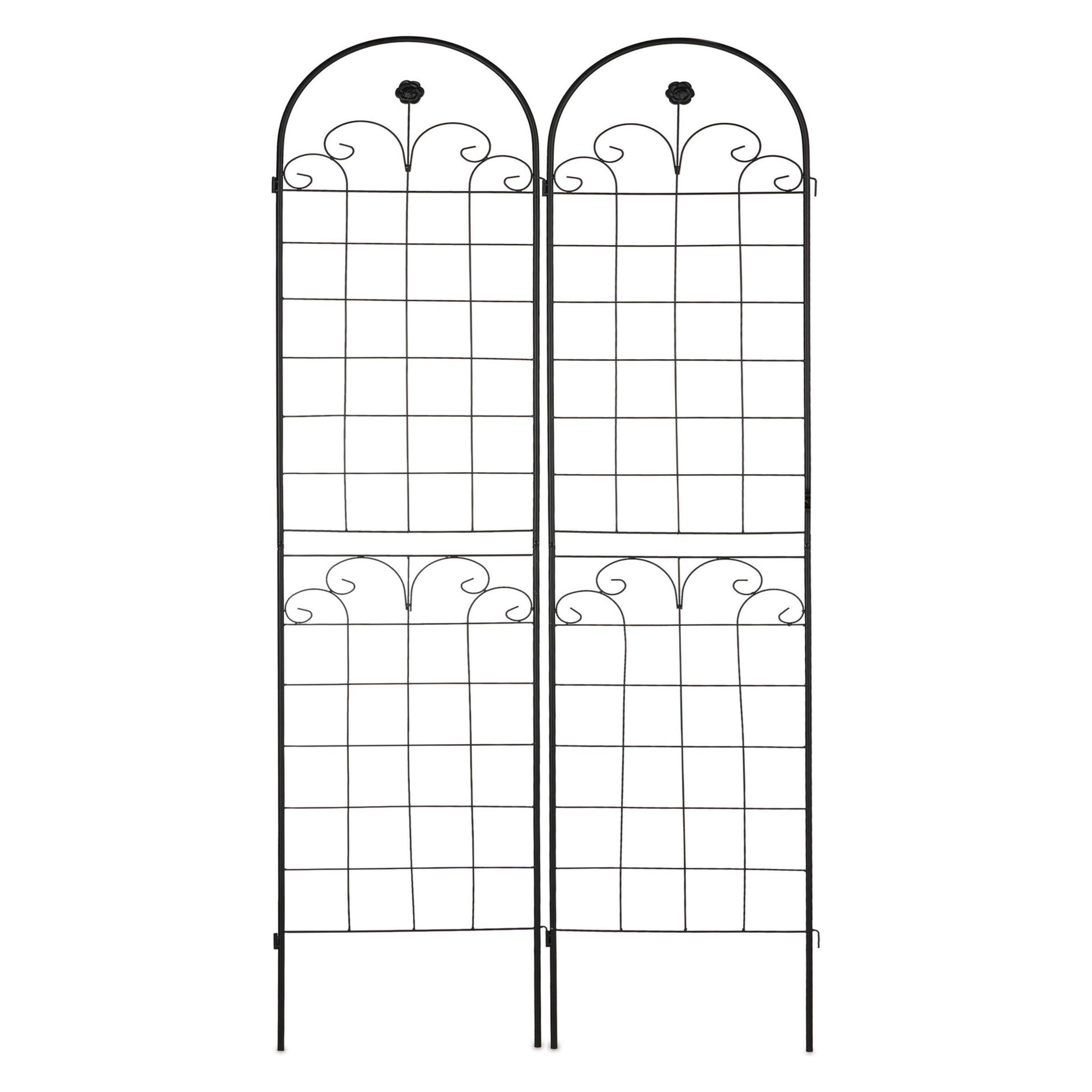 Relaxdays 2x Rankgitter (1.50 cm, 50 cm) (4052025417499)