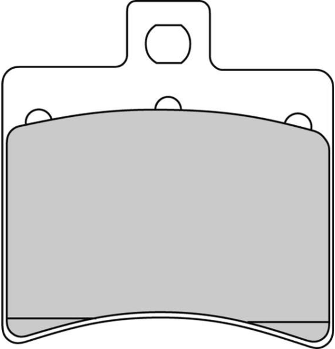Bremsbelagsatz FERODO FDB2090EF