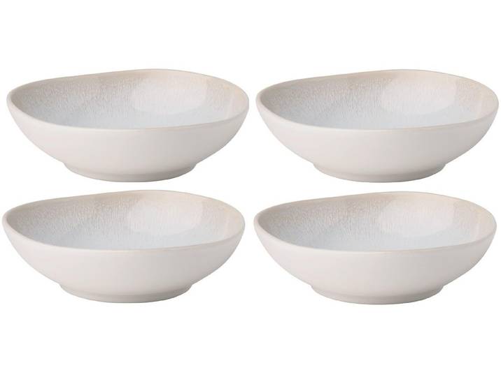Schale SOLA Elements North Organic , grau (hellgrau), Ø:16cm, Steingut, Schüsseln, Schale
