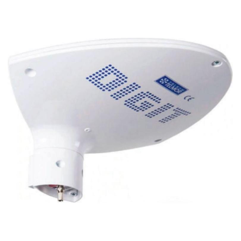 Telkom Telmor TV-Antenne DVB-T / T2 DIGITAL 5G PROTECTION ACTIVE weiss (DVB-T / -T2) (ANT0702)