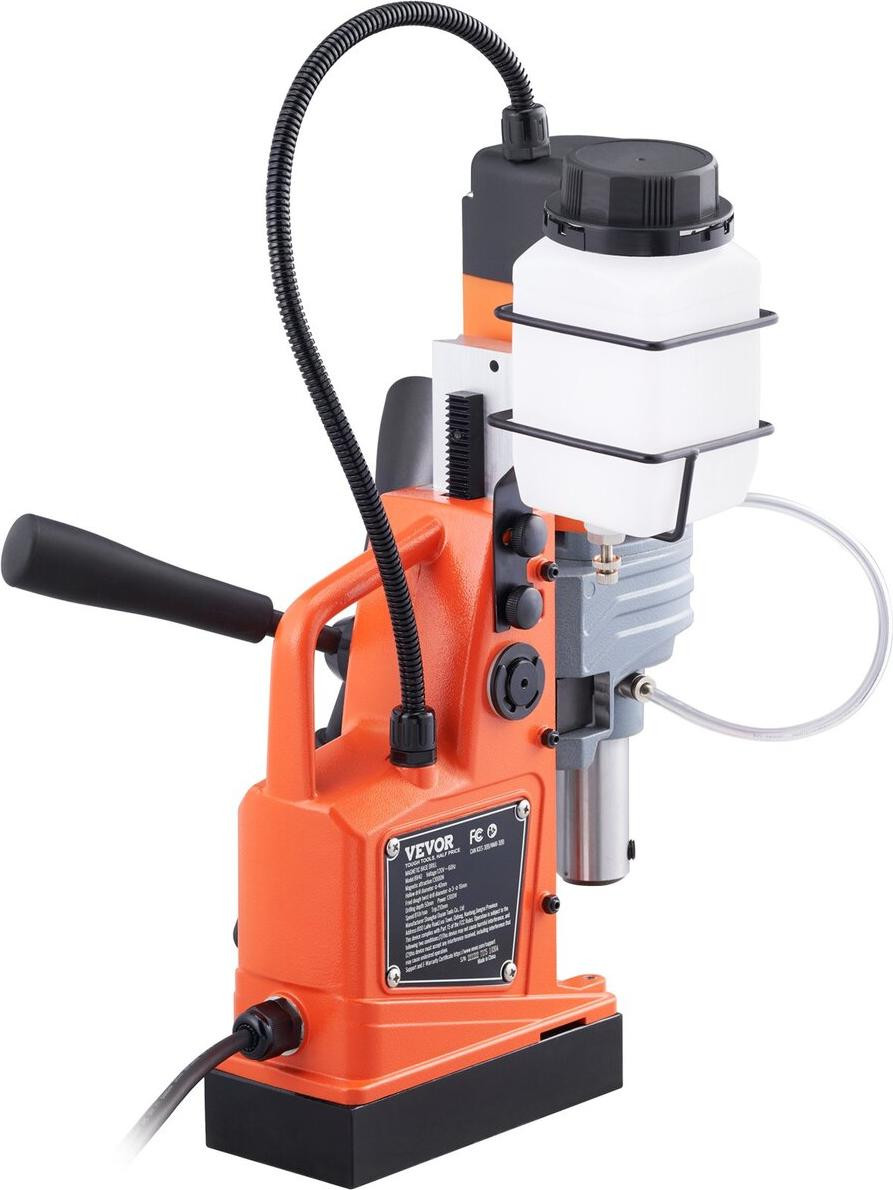 VEVOR Magnetische boormachine, 1300W, 2922 lbf / 13000 N, 810 RPM