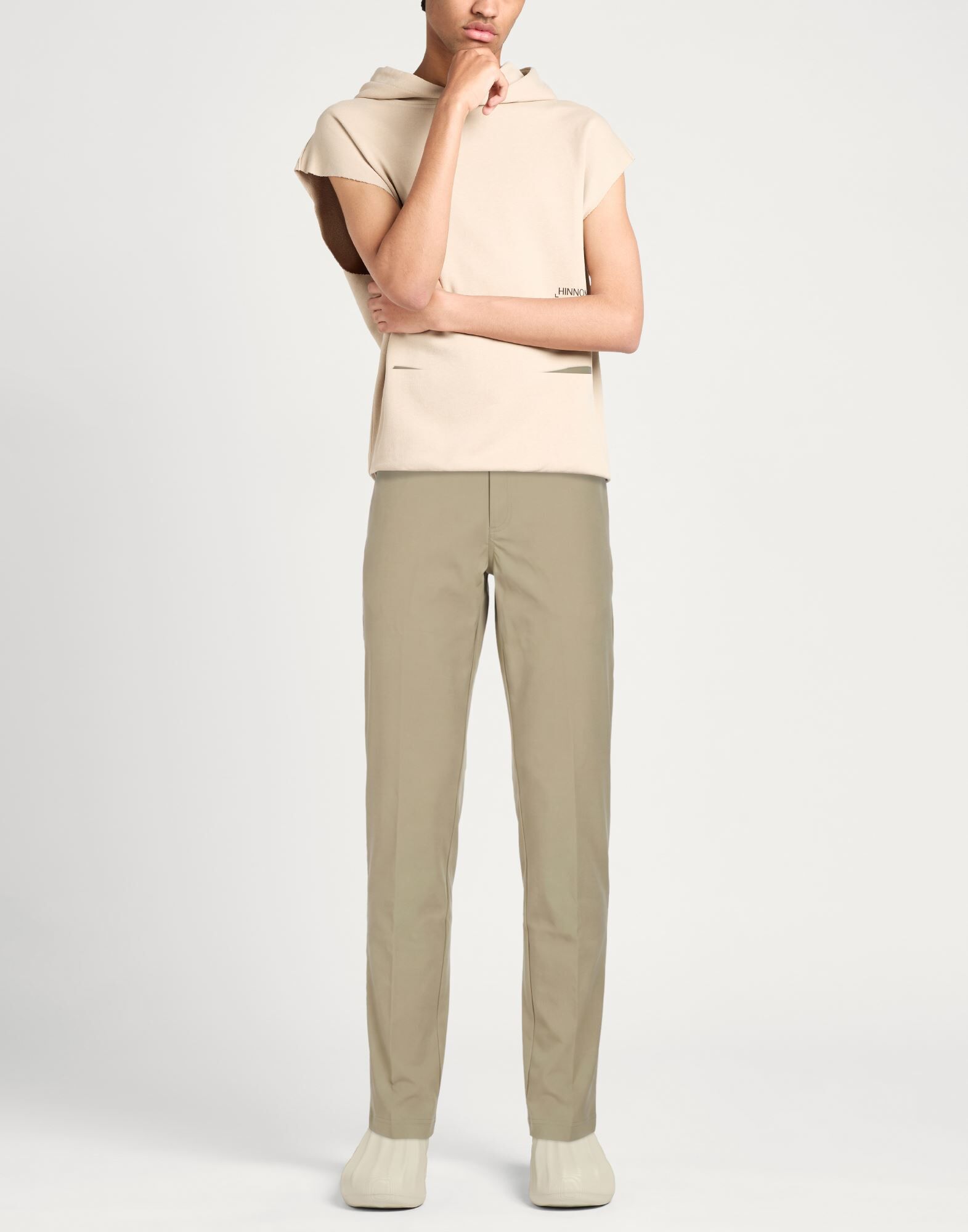 Lacoste Pantalones Hombre Caqui 34 Hombre