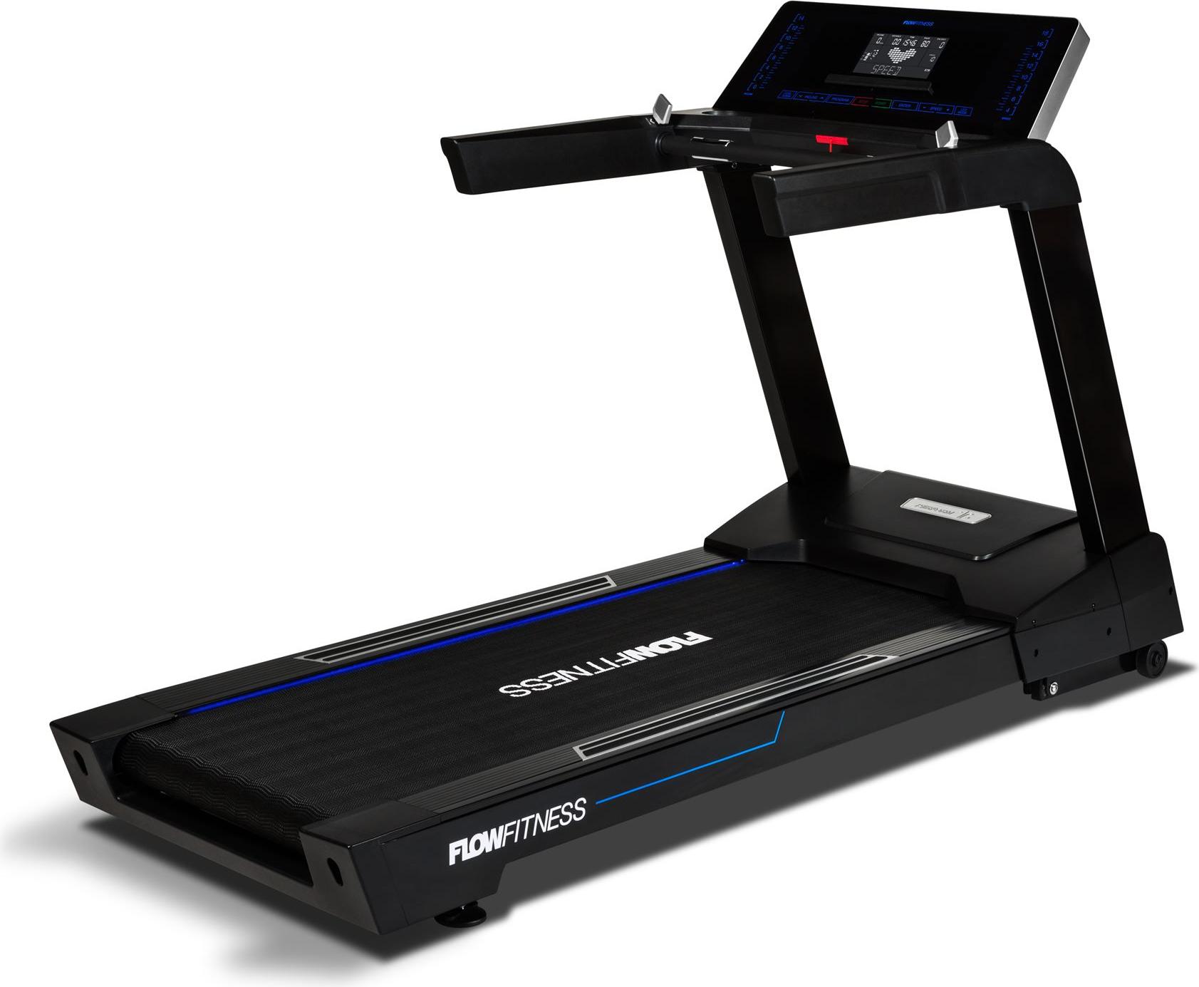 Flow Fitness Perform T3i Laufband mit 24 km/h, 15% Steigung, 9-Zoll-Touchscreen