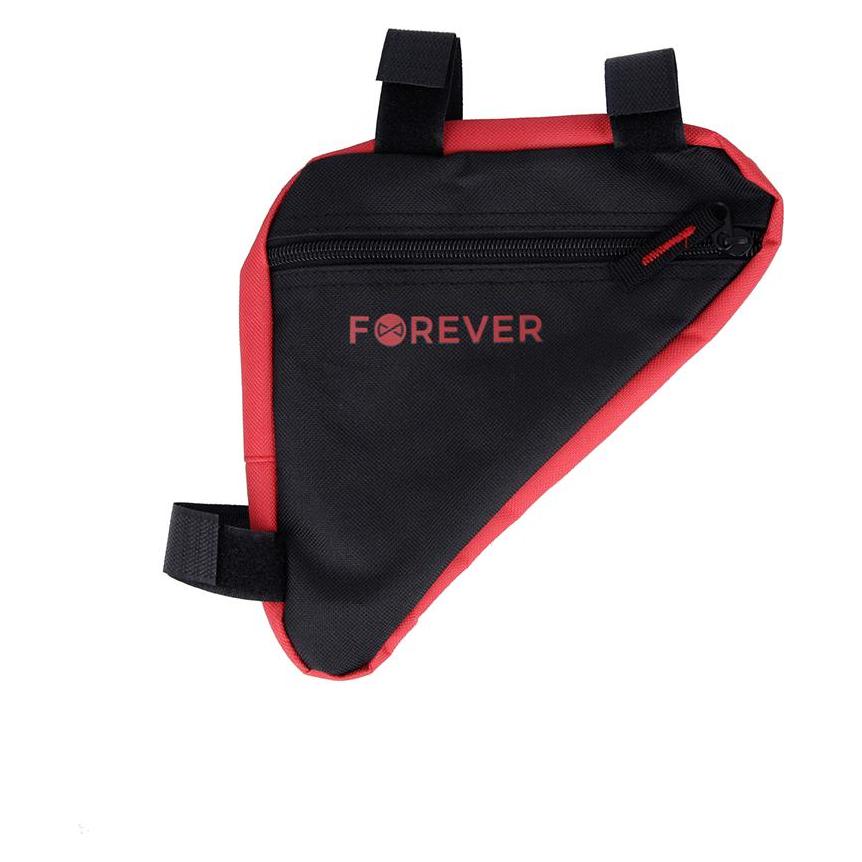 Forever Fahrrad Rahmentasche FB-100 Outdoor schwarz-rot (BIKE00019)