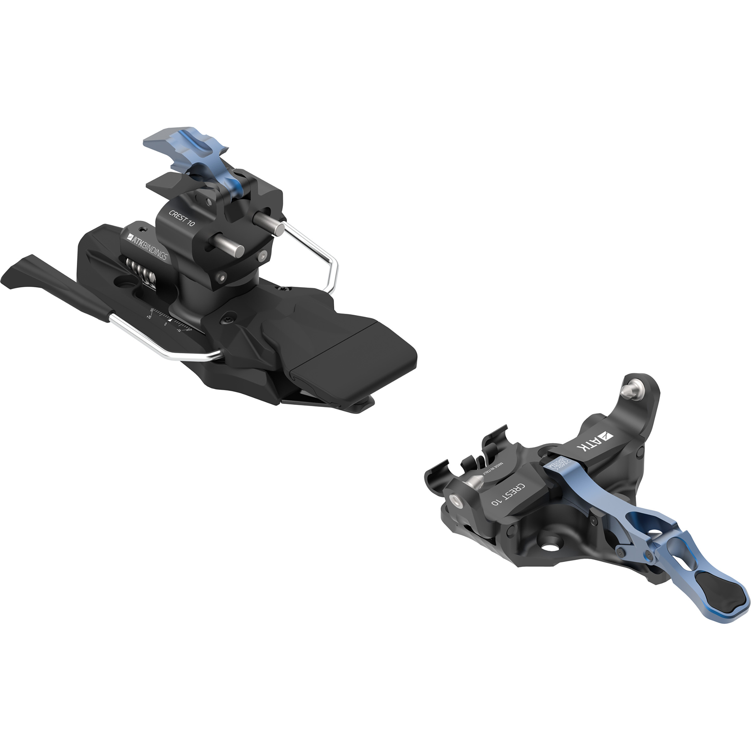 ATK Bindings Crest 10 Tourenbinding Tourenbindungen grau Größe 97mm Skitour