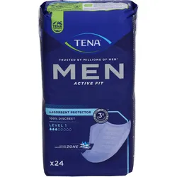 Tena Men Active Fit Level 1 Inkontinenz Einlagen 24 ST