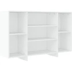 vidaXL Sideboard Weiß 120x30x75 cm Holzwerkstoff