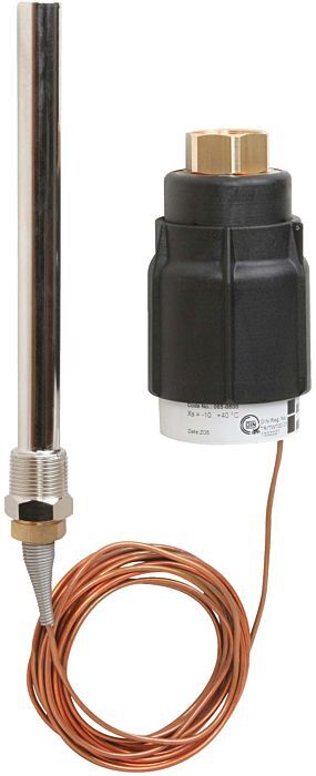 Danfoss thermostatischer Antrieb 065-0599 Sollwert 60 - 110 C, m,Tauchhülse, R1/2