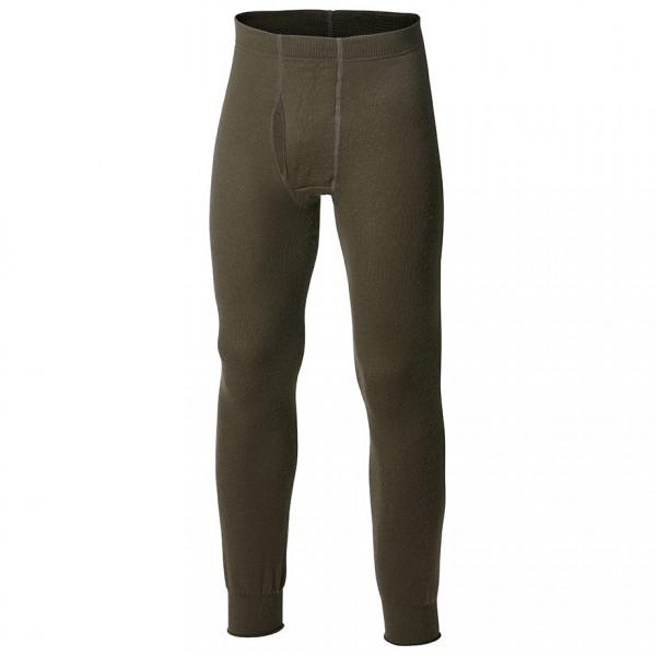 Woolpower - Long Johns With Fly 400 - Merinounterwäsche Gr XL oliv