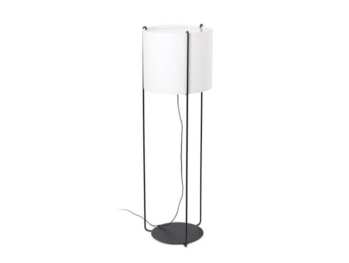 Faro Barcelona 24023-33 - DRUM Stehleuchte schwarz/beige